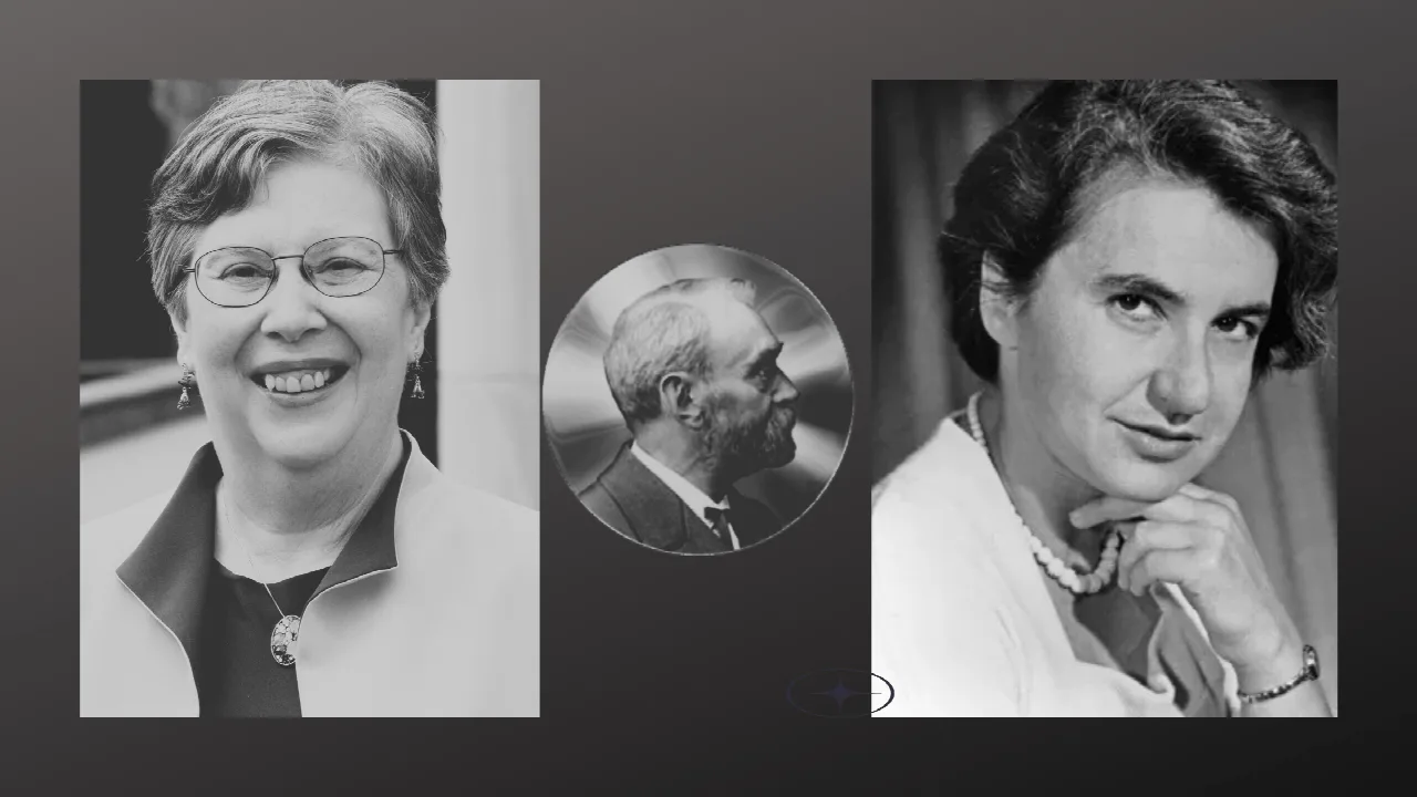 Images of Rosalind Franklin and Helen Berman